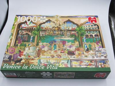 Jumbo Venice La Dolce Vita Italian City Jigsaw Puzzle 1000 pieces by Wanderlust Collection