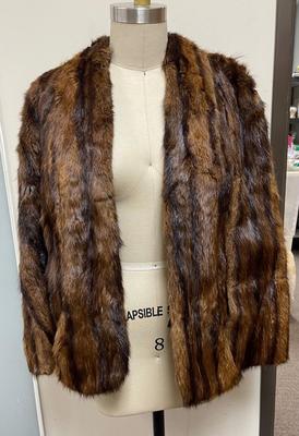 Vintage Mink fur Coat C H Nelsen Pasadena