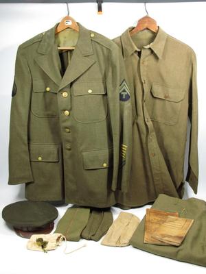WWII US Army Uniform Lot