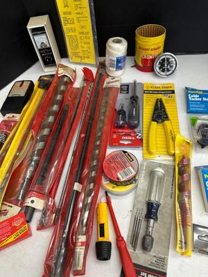 Lot 2001. Tools and Stewart-Warner Portable Hand Tachometer in Tin