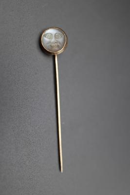 "Man In The Moon" Stickpin
