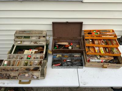 Tackle Box Lot.