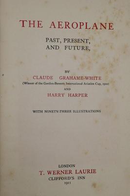 The Mastry of The Air & The Aeroplane Past Present and Future Books