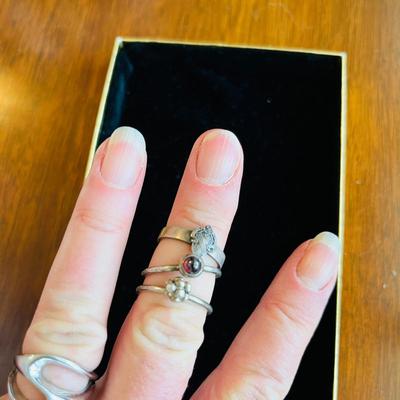 Lot of Sterling Rings