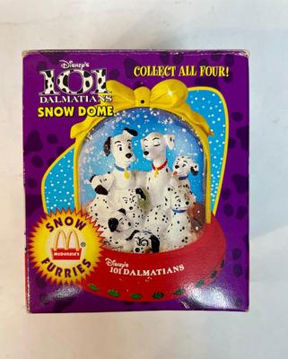 101 Dalmatian Disney Snowglobe McDonald's Happy Meal Toy