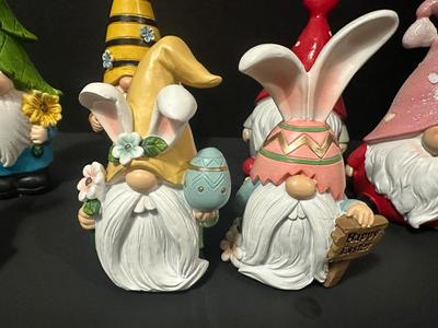 Lot of Spring Gnomes