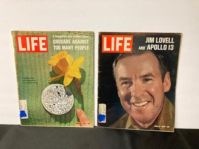 LOT 24: Large Collection of Vintage Life Magazines