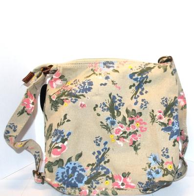 Flowered Canvas Style Purse 10