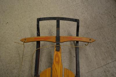 Vintage 57â€ â€œLightning Guiderâ€ Metal Runner Sled