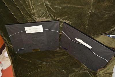 Pair of Egyptian Papyrus Paintings 16.25â€x11.5â€