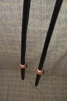 Set of 2 Wooden BOKUTO Practice Katanas 40.5â€