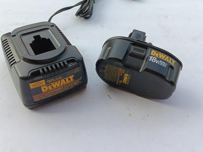 Dewalt 18-Volt battery with 18-volt electric charger