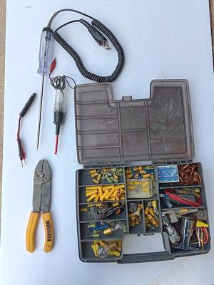 More electrical hardware and tools for home repair or electronic tinkering