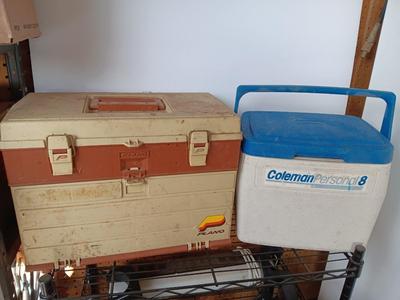 Tacklebox and cooler
