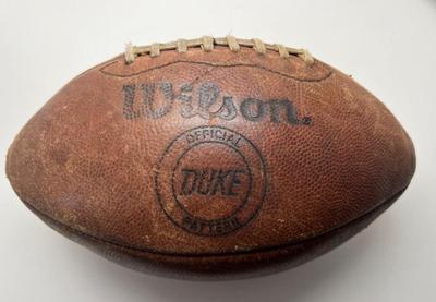 Wilson The Duke Vintage 1960s / 1970's Leather Football