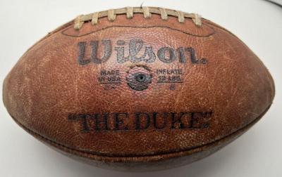 Wilson The Duke Vintage 1960s / 1970's Leather Football