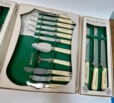 Regent Sheffield, 17 piece Cutlery Treasure Chest New Condition made in England Knives and other utensils