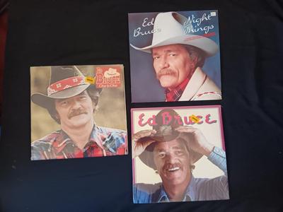 ED Bruce Vinyl Record Albums LP Record - one to one - Night things -
