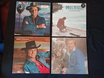 Mel Tillis - Vinyl Record Albums LP Record collection