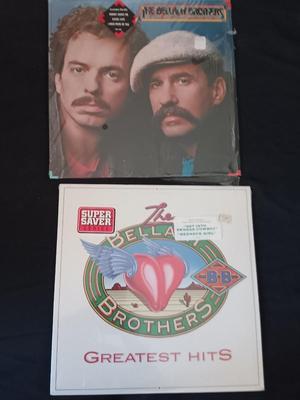 The Bellamy Brothers TWO-Vinyl Record Albums LP Record