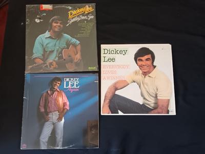Dicky Lee -Vinyl Record Albums LP Record Trio