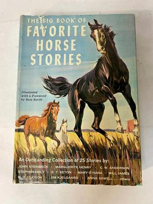 The Big Book of Favorite Horse Stories - Hardcover 1965