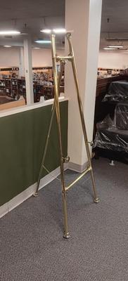 LARGE BRASS TONE EASEL
