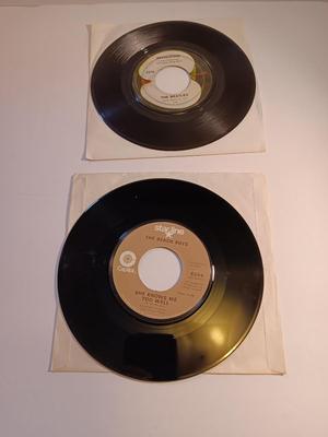 Vinyl albums 45's record - The Beatles & The Beach Boys