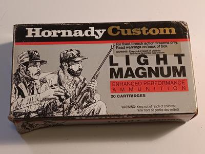 Hornady Custom Light Magnum 308 WIN 15 cartridges Ammunition -