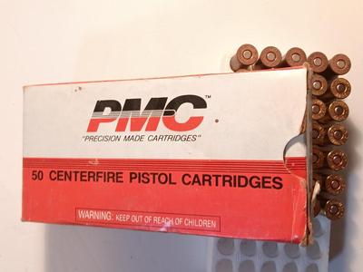 PMC Centerfire Pistol Cartridges 44B 44 REM. MAG 180 GR JHP -