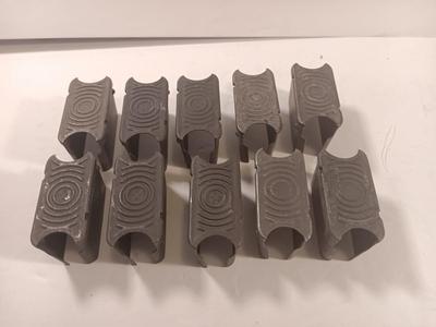 Ten pieces 10 = Original M1 Garand Enbloc Clip Marked AGE 2