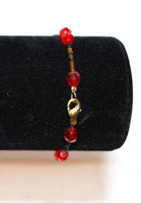 Long Acrylic 2" x Â½" Very Colorful Bracelet 6"