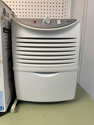 LG DEHUMIDIFIER ON CASTERS