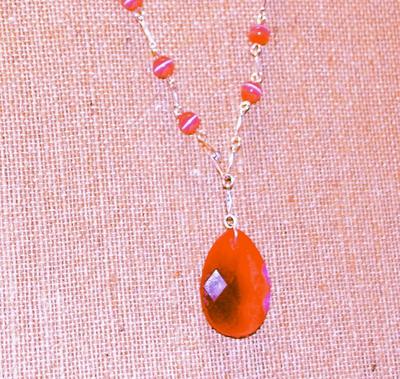 Multiples Assortment of Necklaces 4 @ 16" L & 1 @ 30" L