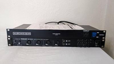 Tascam US-1200 and Musicians Gear MG900SC