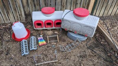 Chicken Feeders and Waterer