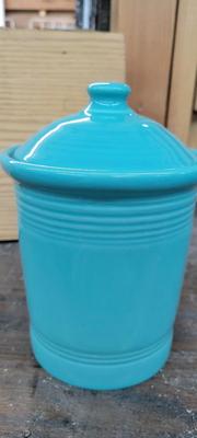Fiesta Turquoise canister
