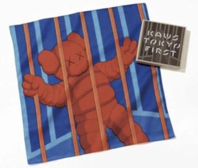 KAWS - NO EXIT - TOKYO FIRST EXHIBITION HANDKERCHIEF