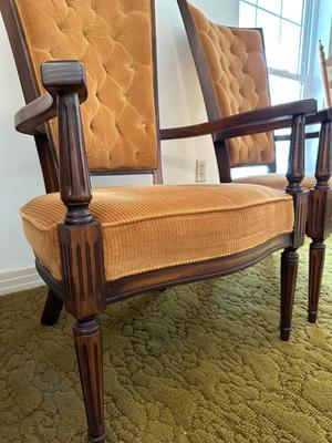 Lewittes Mid-Century Pair of Chairs (See Description)