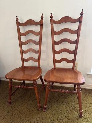 Tell City Maple Chairs (2)