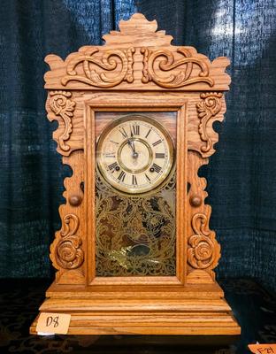 Oak Kitchen Clock