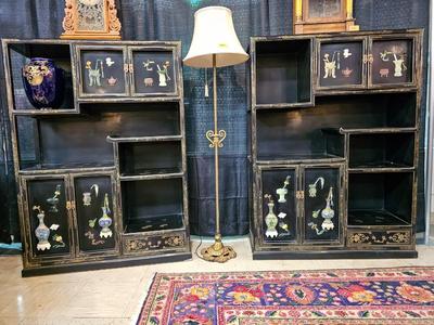 Chinese Lacquer Etagere (#2)