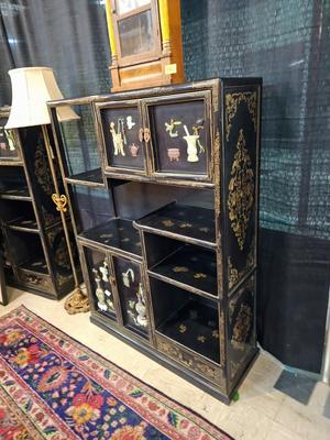 Chinese Lacquer Etagere (#2)