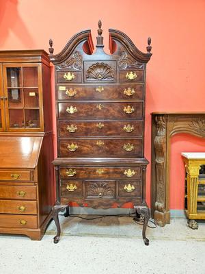 Vintage Thomasville Mahogany Highboy