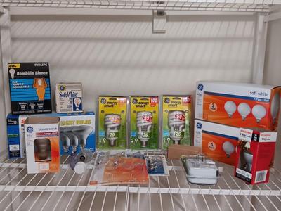 Light up your life! Assortment of lightbulbs