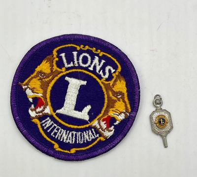 Lyons international patch and charm