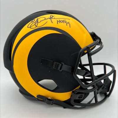Los Angeles Rams - Eric Dickerson Signed Full Size Eclipse Replica Helmet