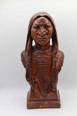 18" Native American Indian Statue