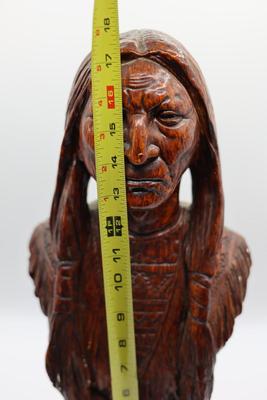18" Native American Indian Statue