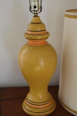 Vintage 30" Lamp W/ Shade